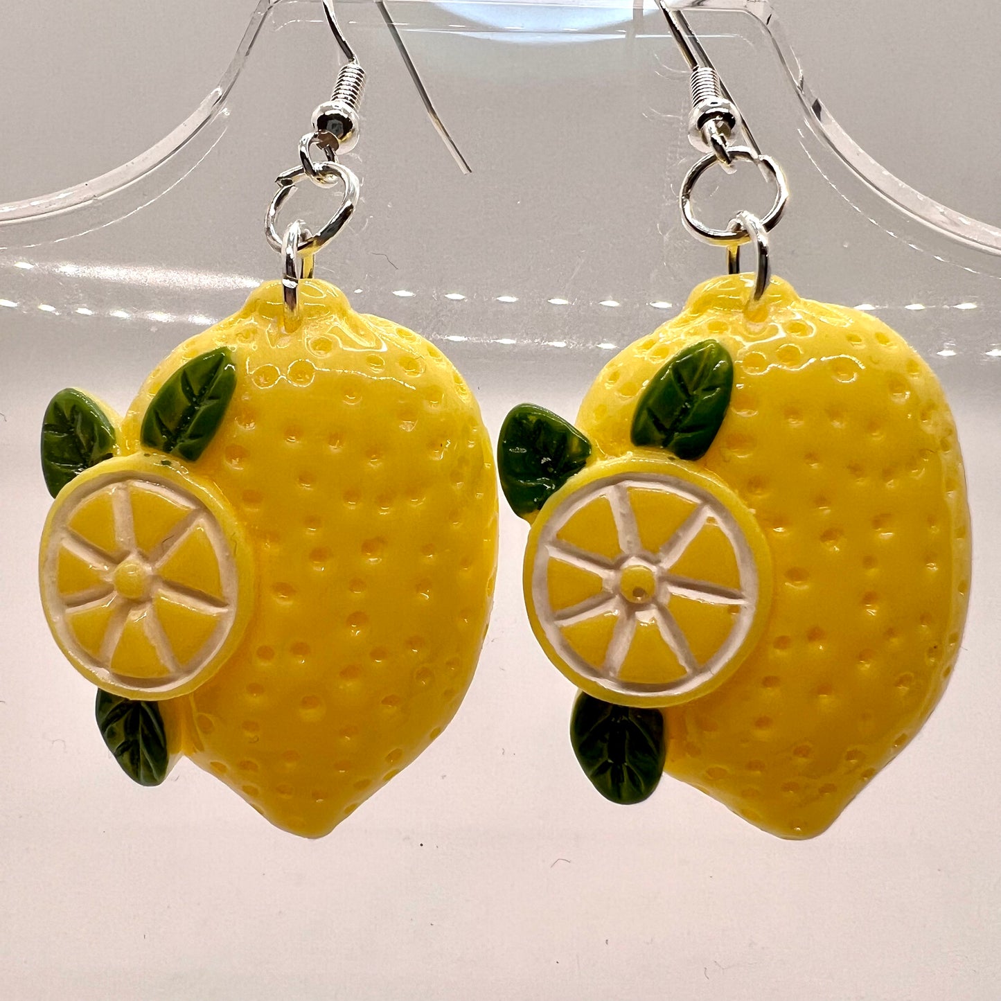 Large Lemon Earrings