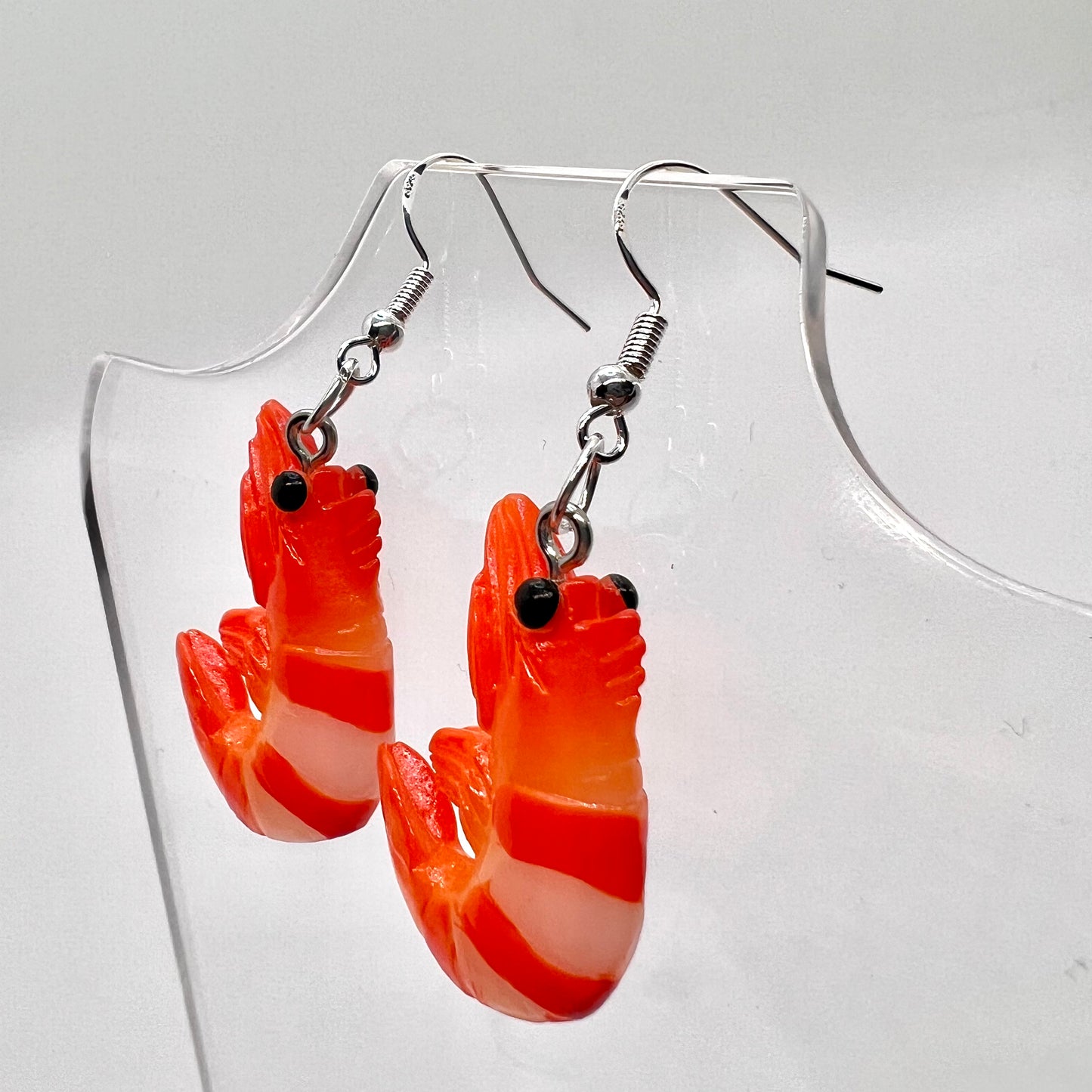 Small Shrimp Earrings