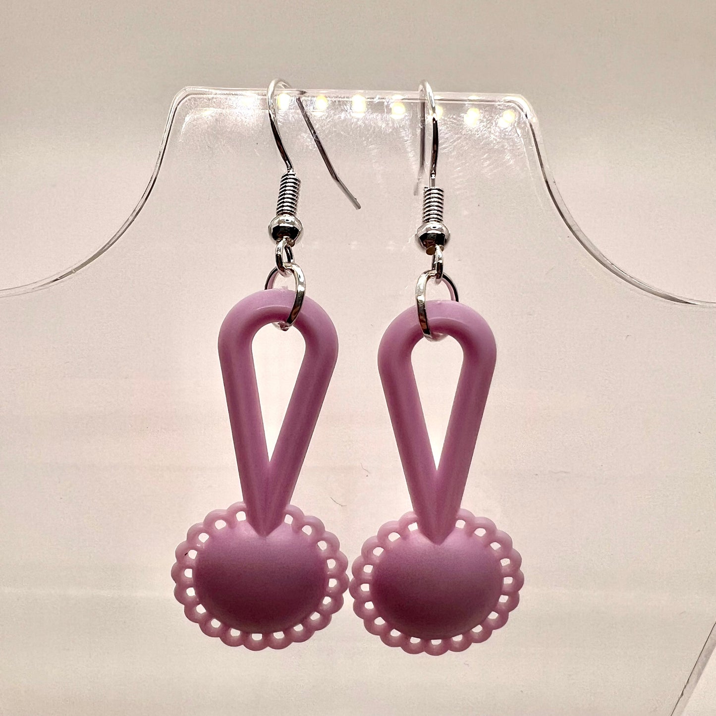 Baby Rattle Earrings