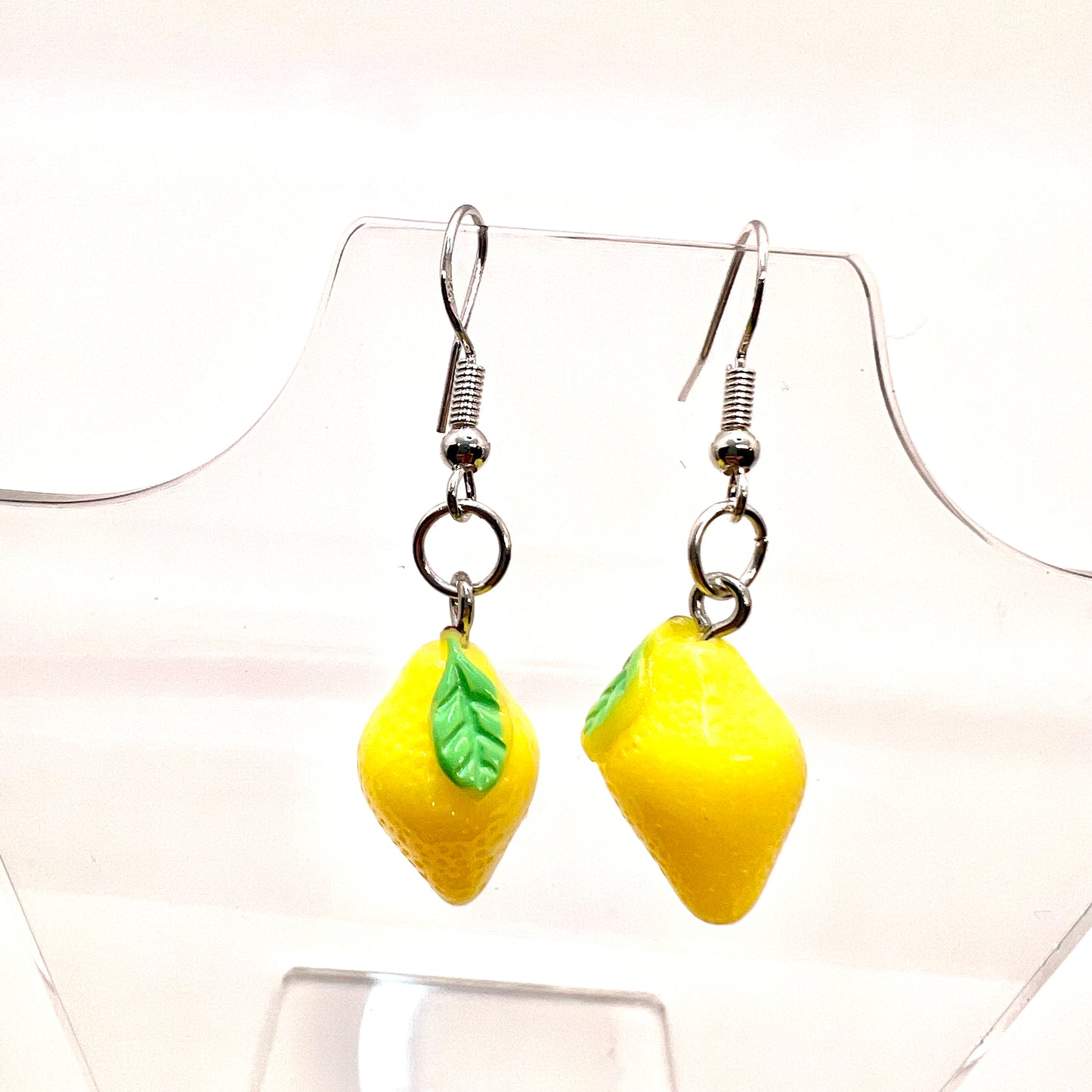 Lemon Fruit Earrings