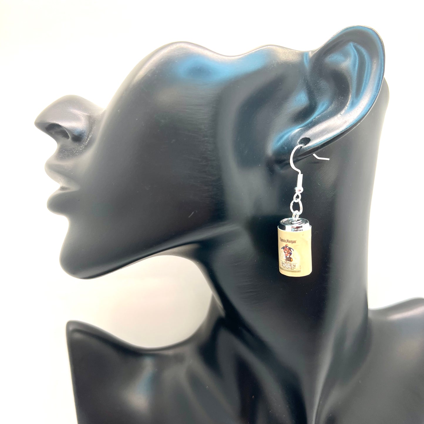 Captain Spiced Rum Can Earrings
