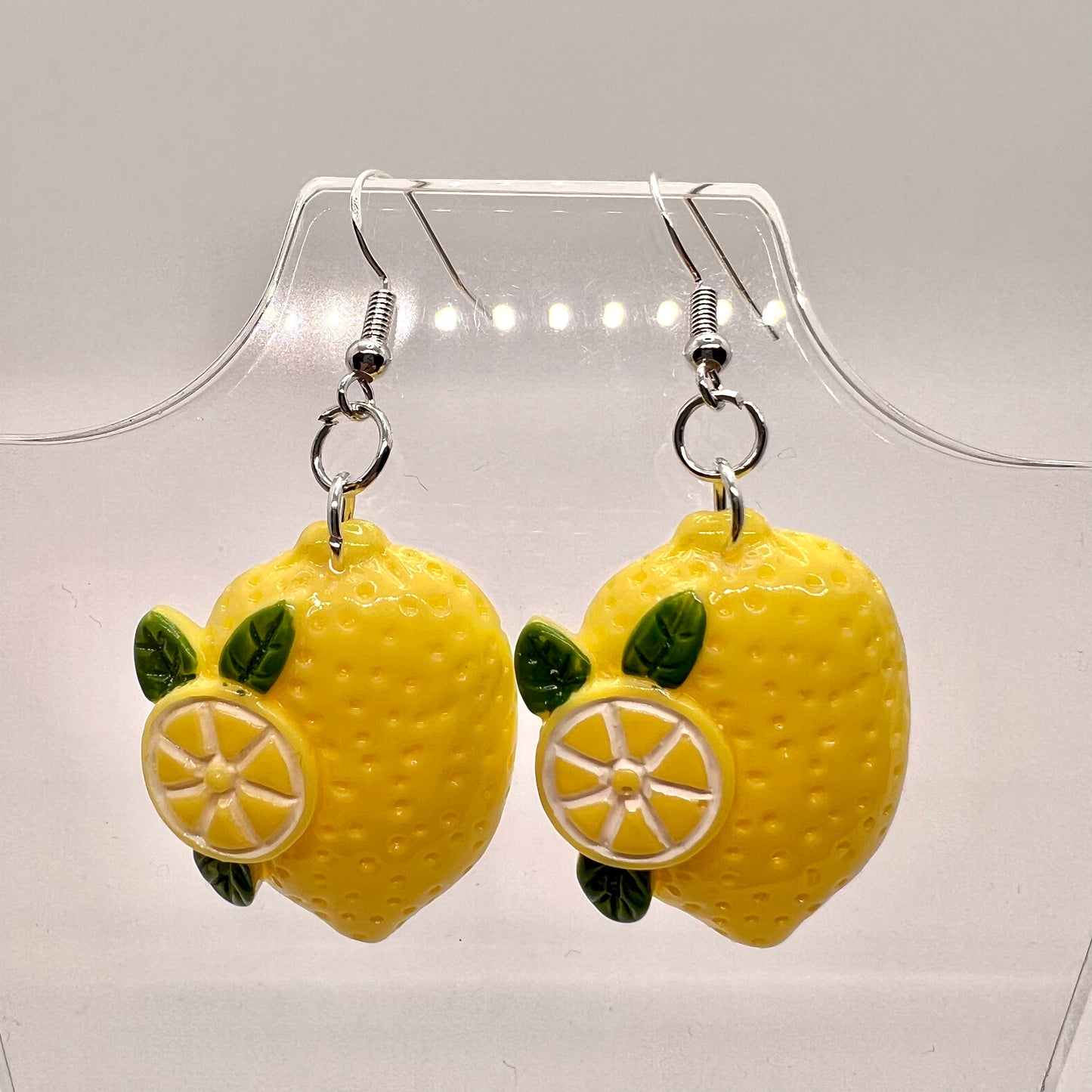 Large Lemon Earrings