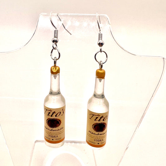 Tito’s Bottle Earrings