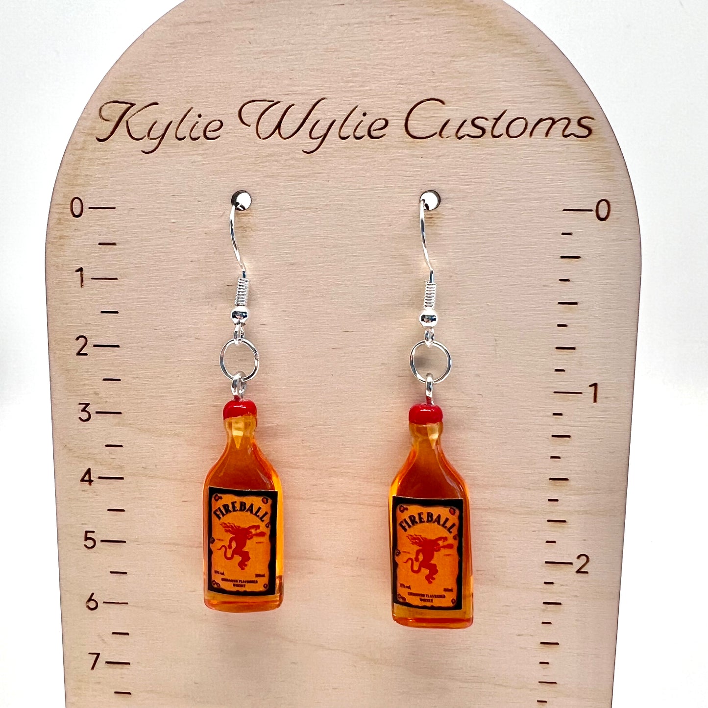 Fireball Bottle Earrings