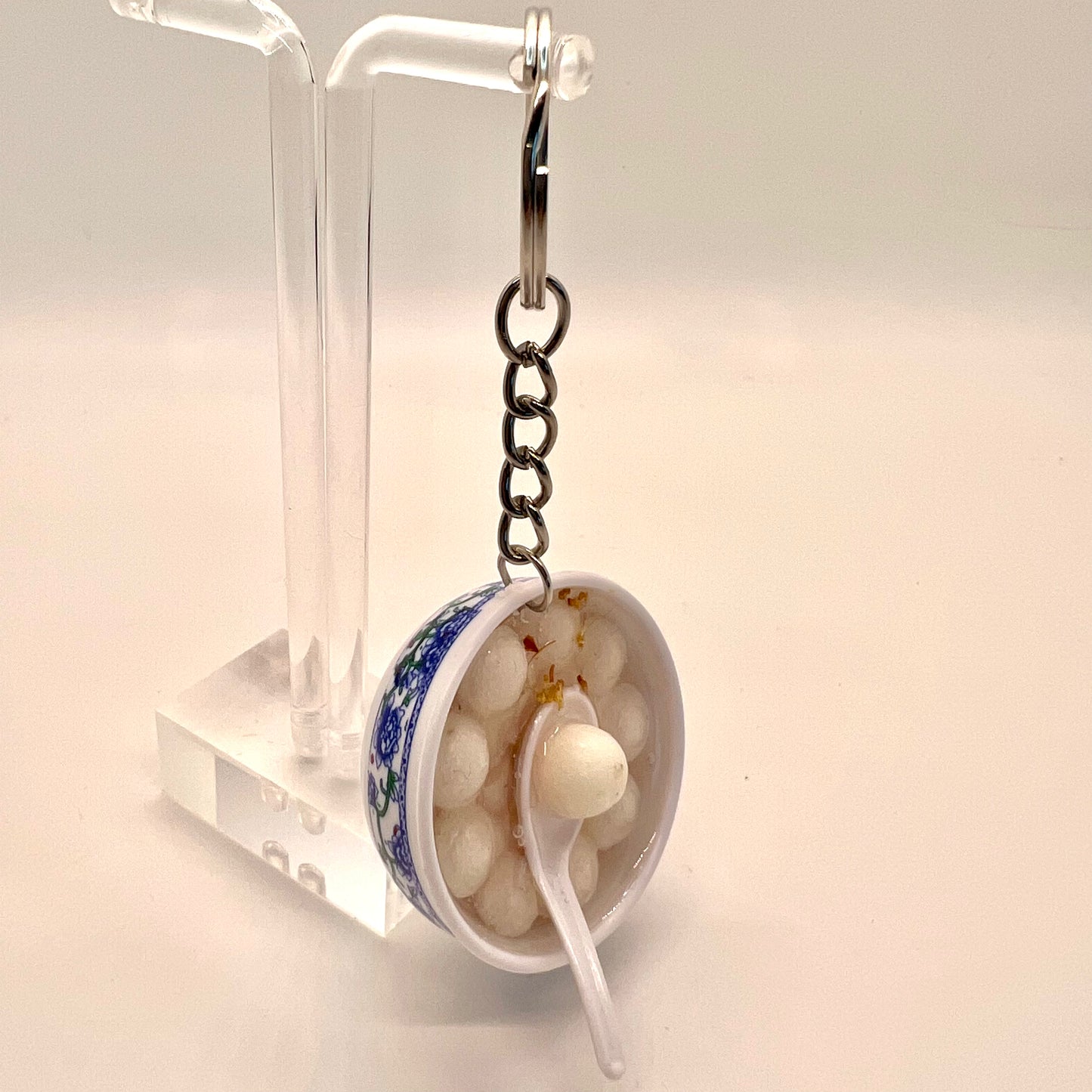 Dumpling Bowl Keychain