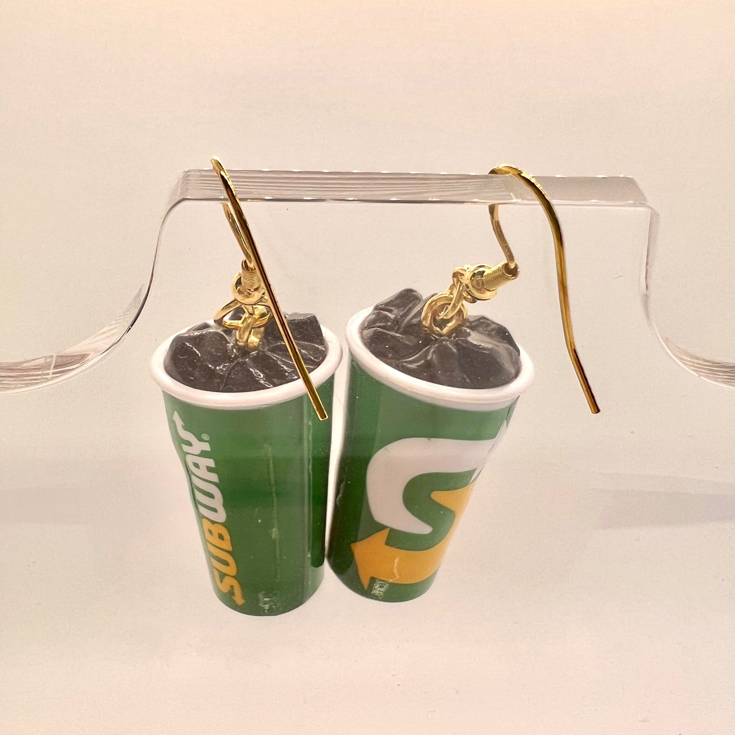 Subway Drink Earrings