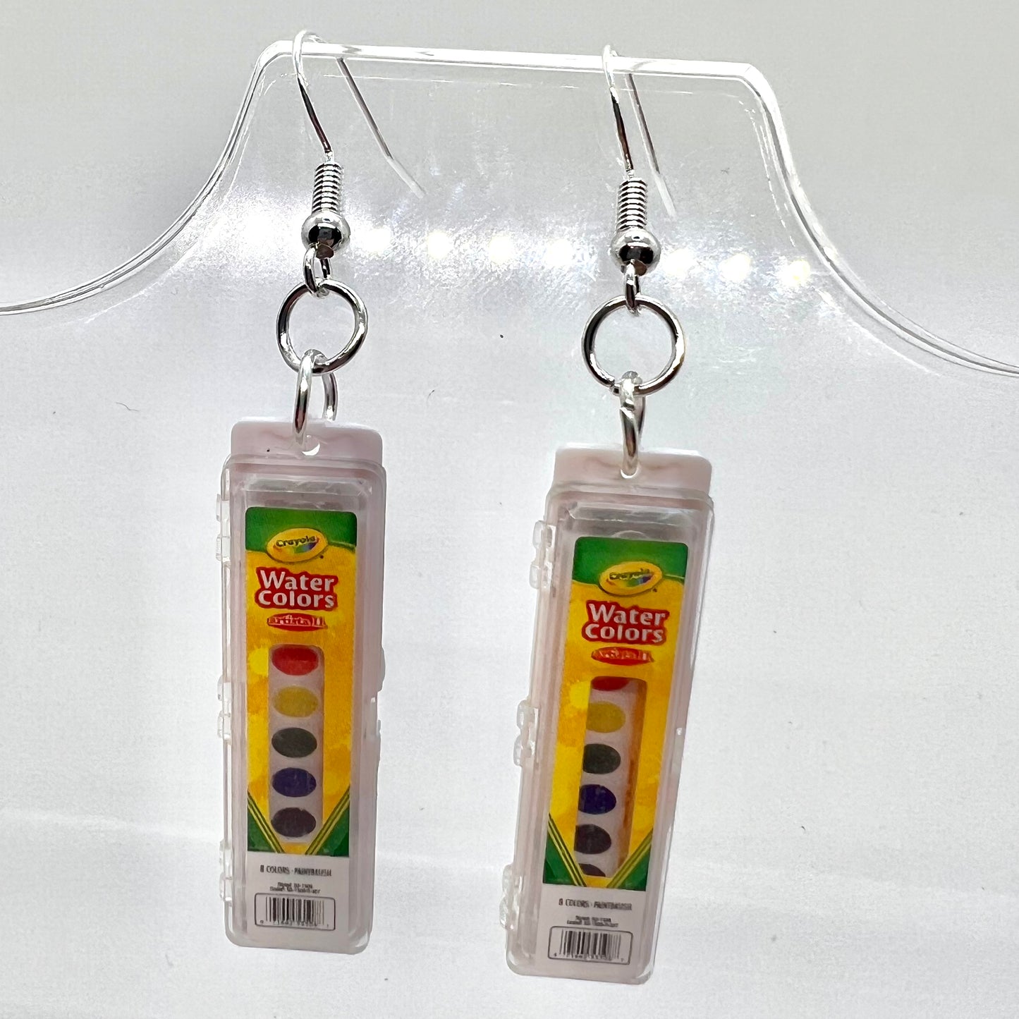 Crayola Paint Teacher Earrings