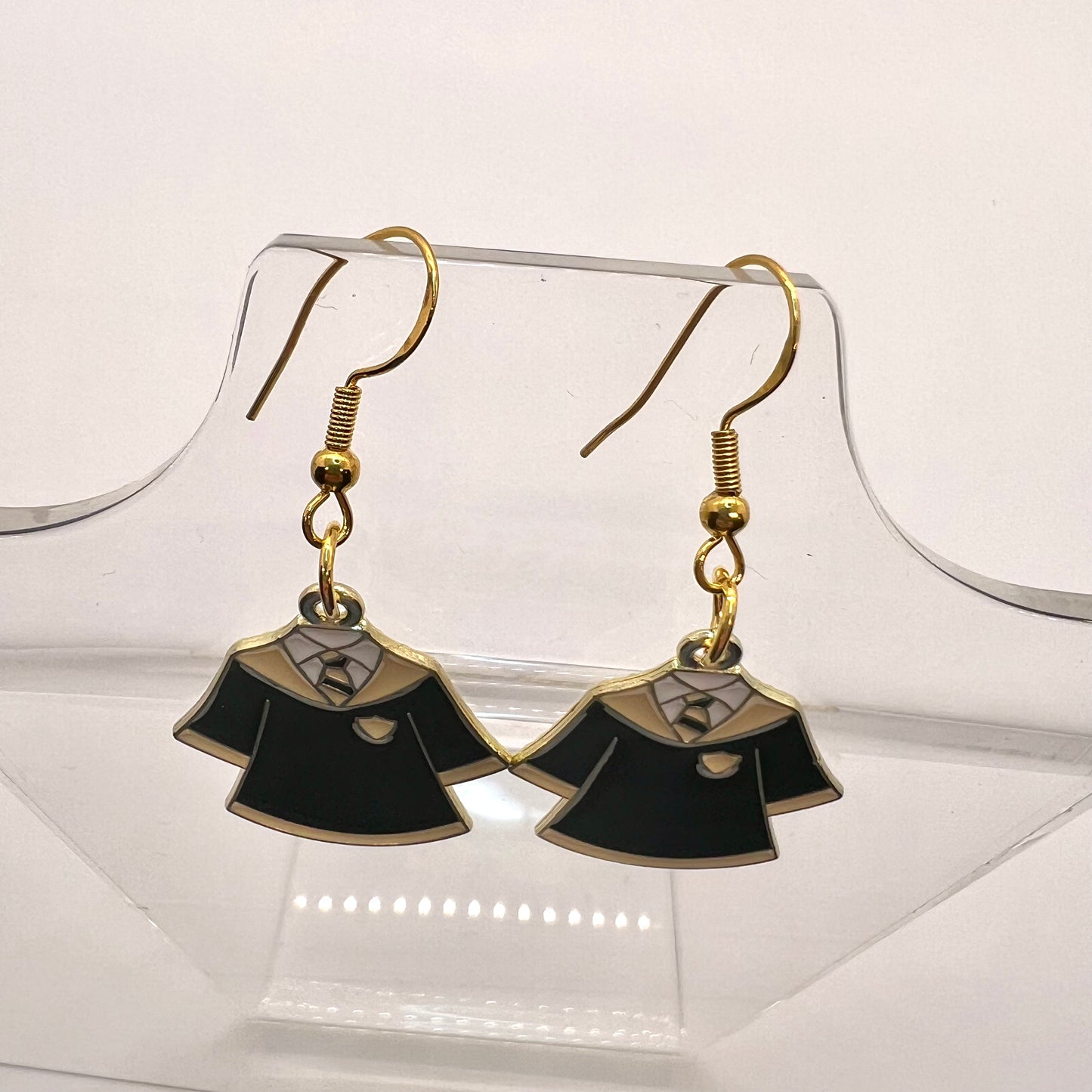 Hufflepuff Wizard Robe Earrings