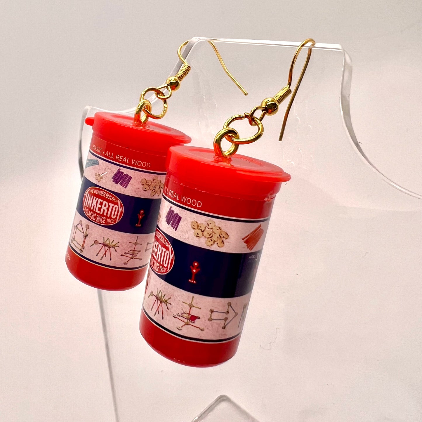 Tinker Toys Earrings