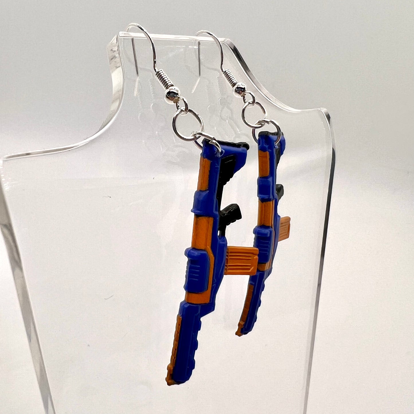 Nerf Gun Blaster Earrings