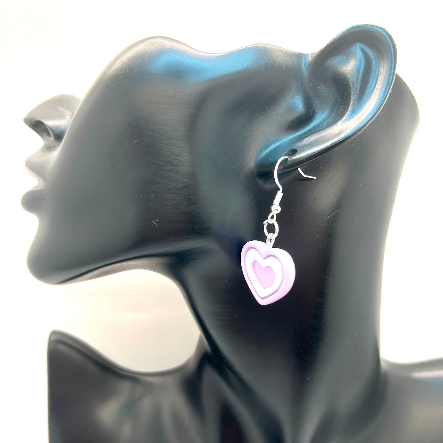 Pastel Heart Earrings