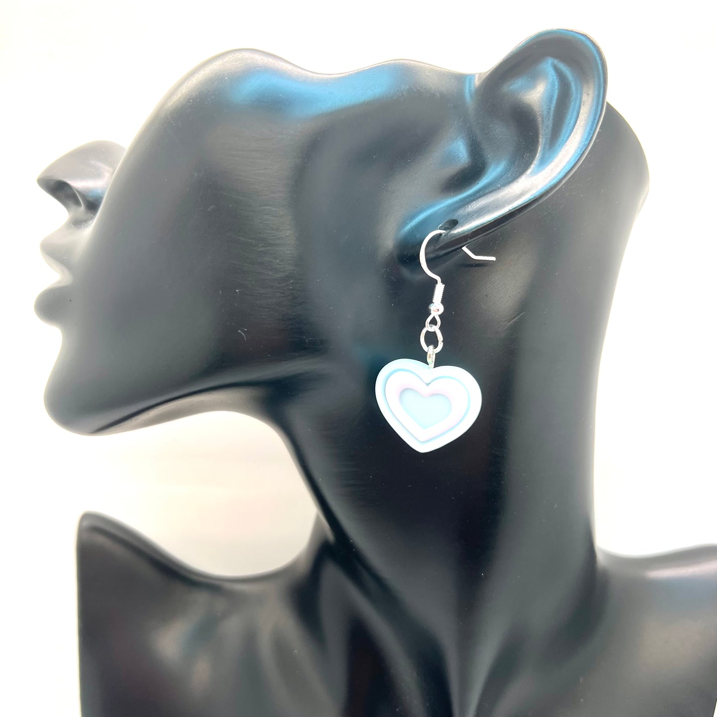 Pastel Heart Earrings
