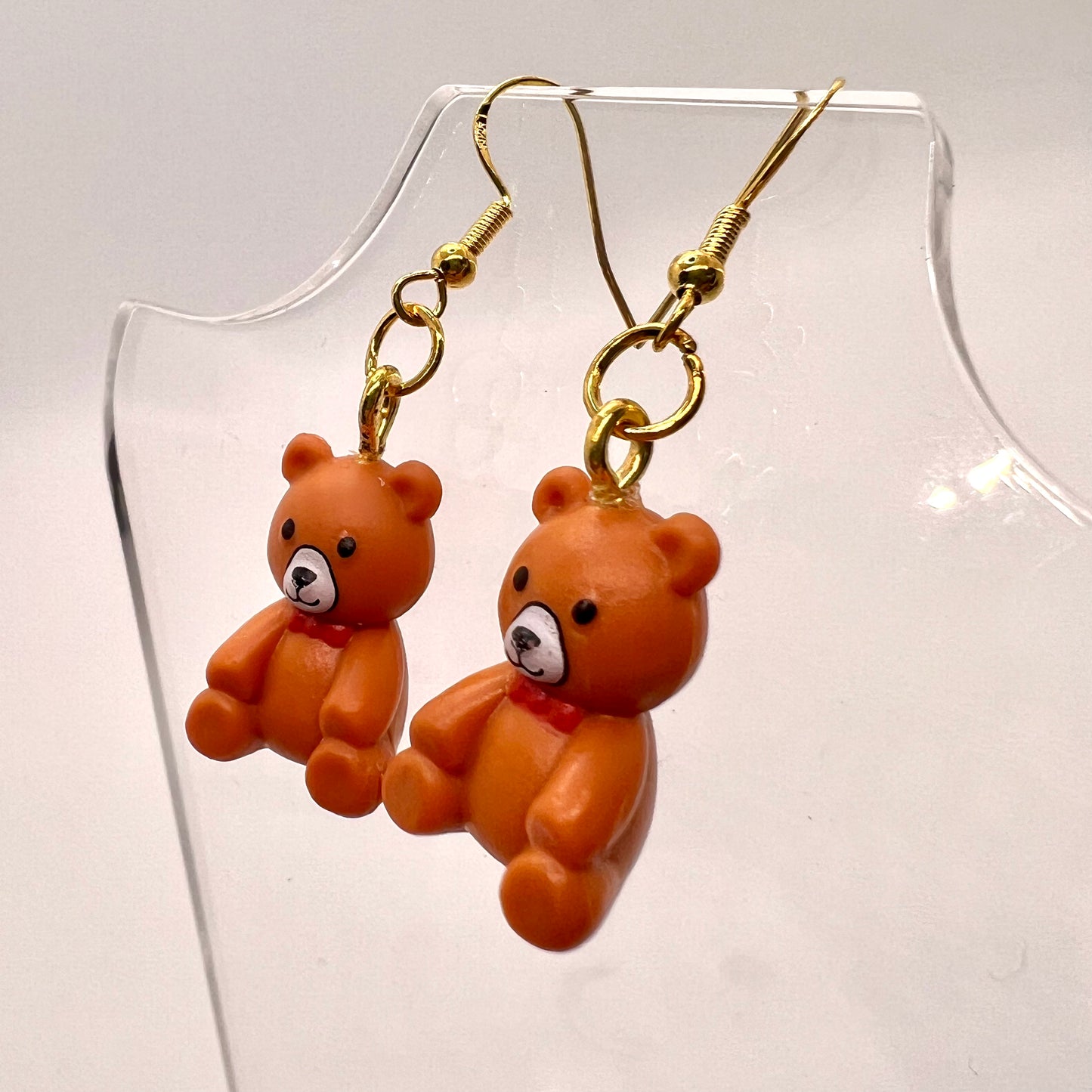 Teddy Bear Earrings