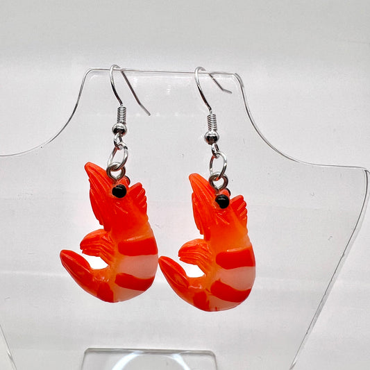 Small Shrimp Earrings