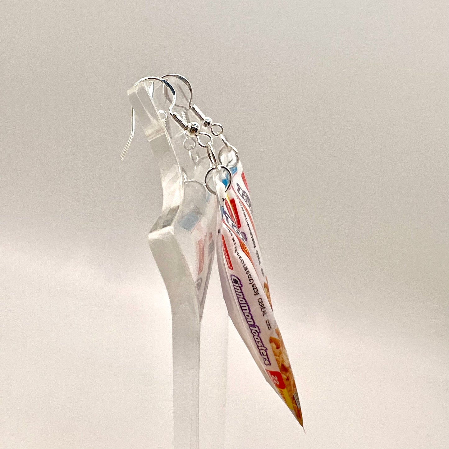 Cinnamon Toaster Cereal Earrings