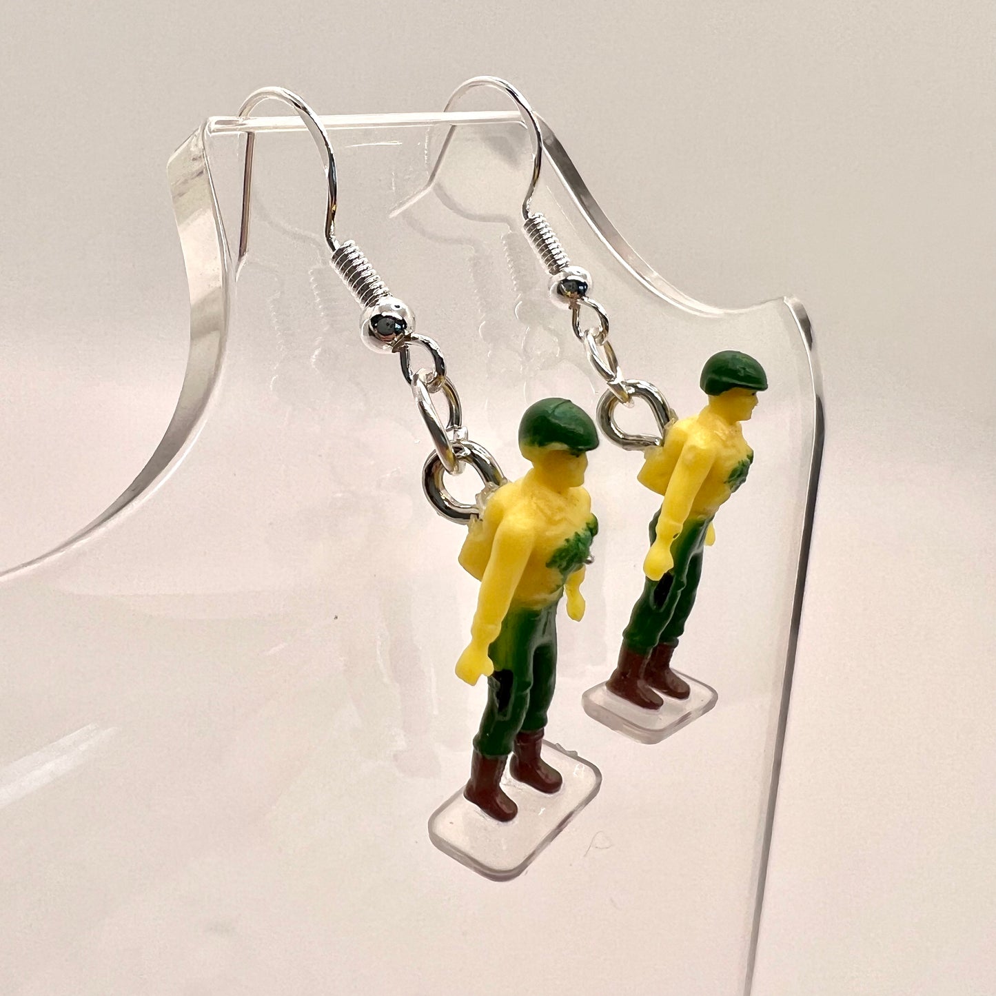 G.I. Joe Army Man Earrings