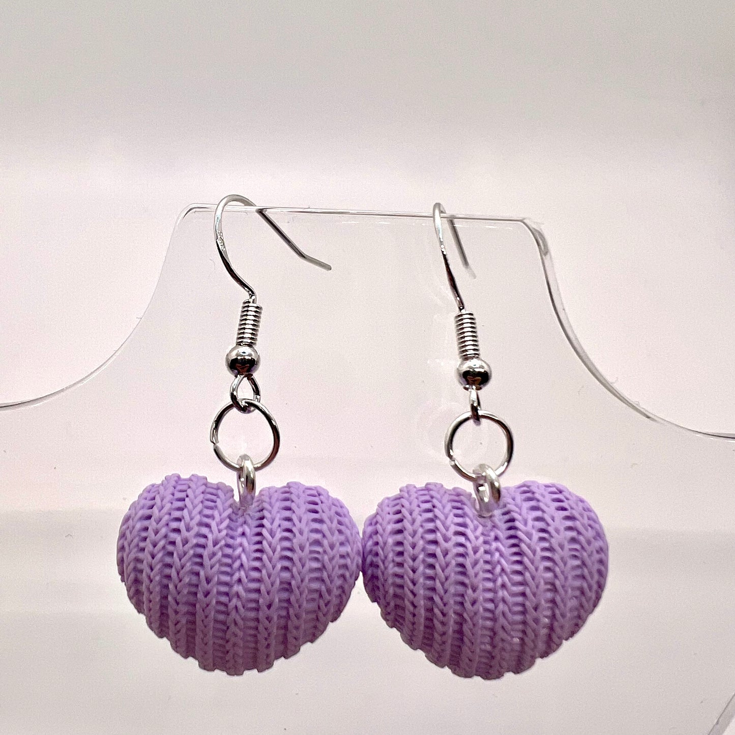 Sweater Heart Earrings