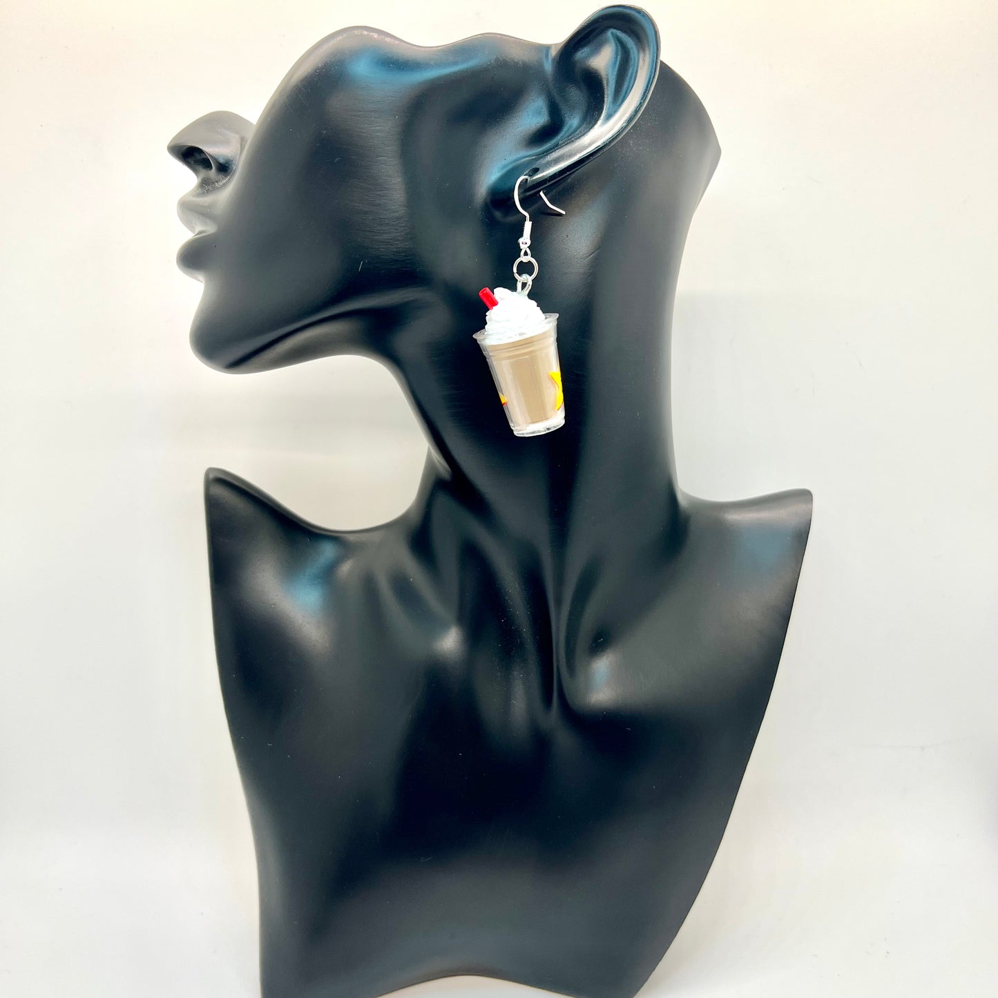 Hardees Milkshake Cup Earrings
