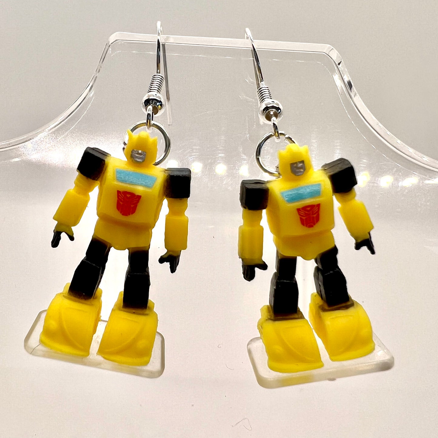 Transformers Toy Earrings