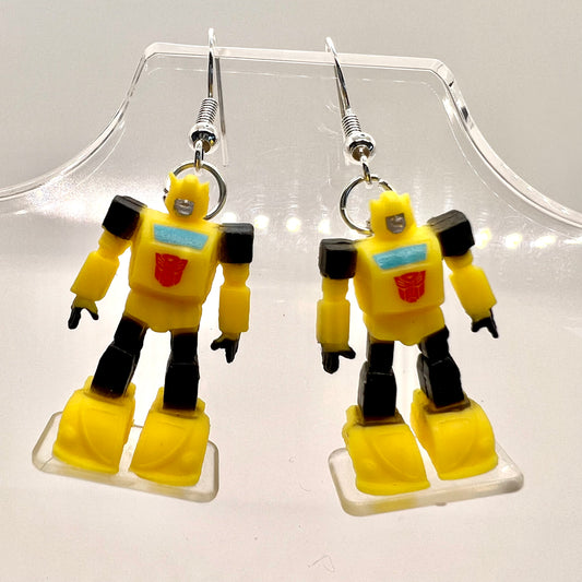 Transformers Toy Earrings