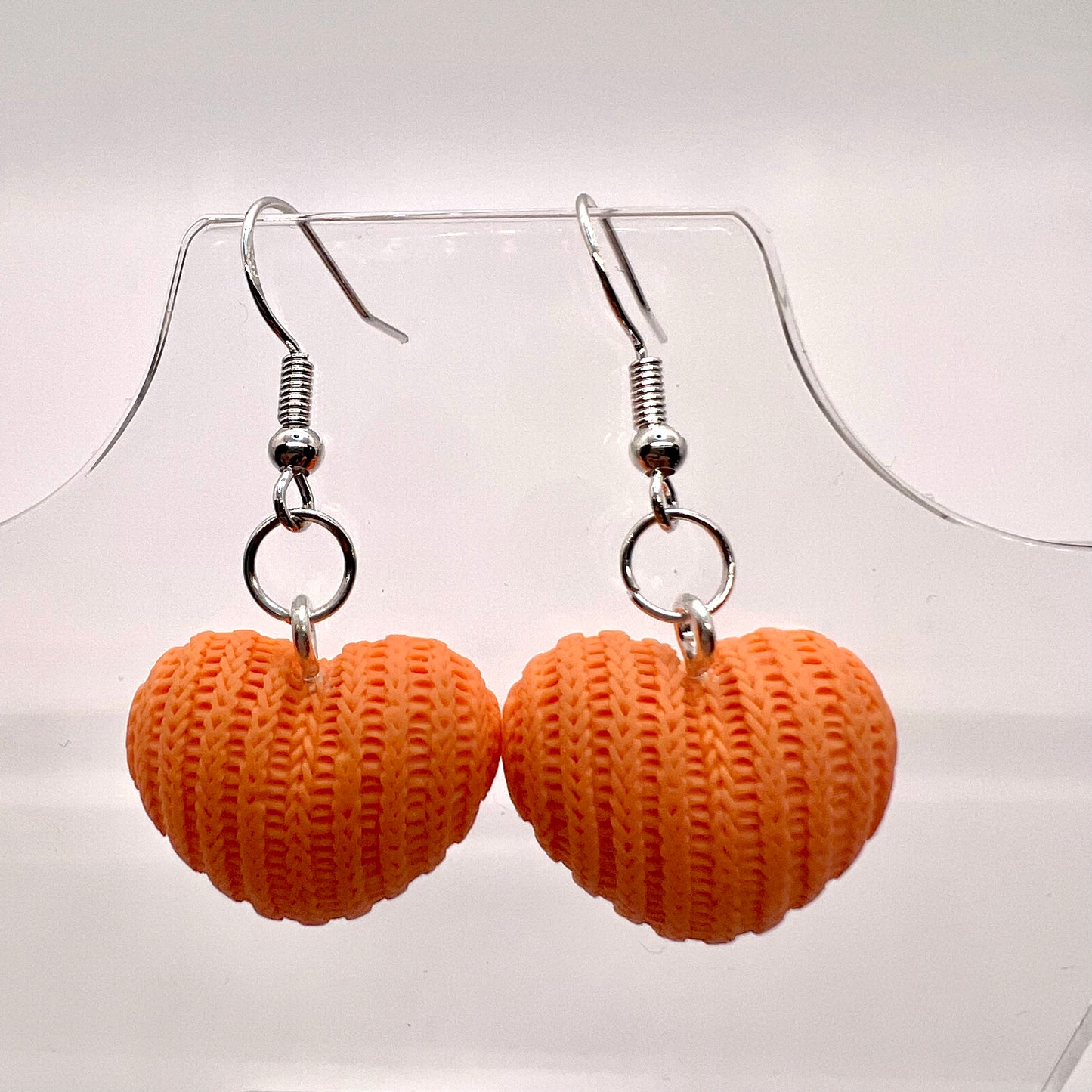 Sweater Heart Earrings
