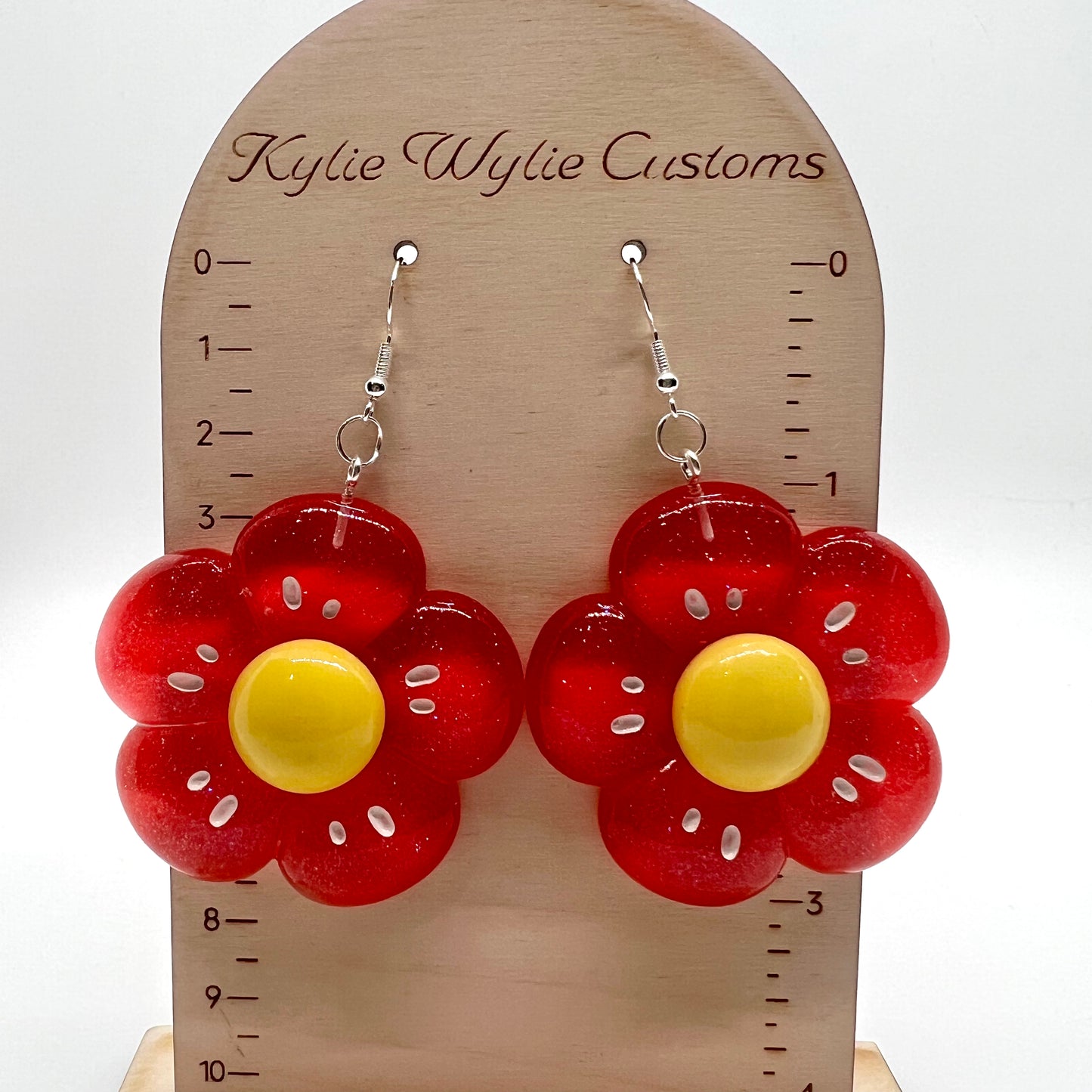 Oversize Flower Earrings
