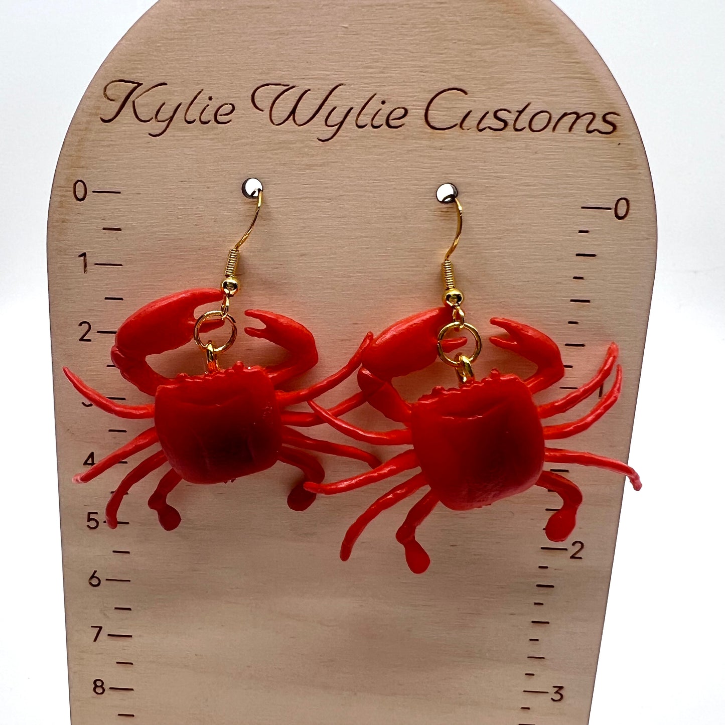 Red Crab Cajun Earrings
