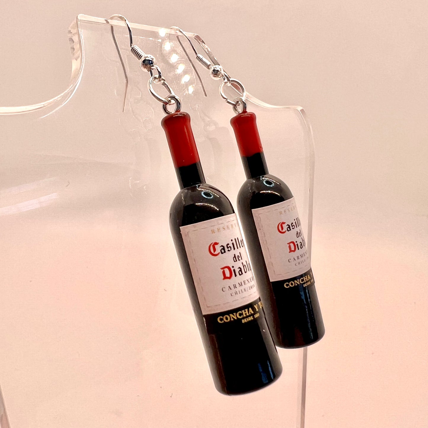 Wine Earrings