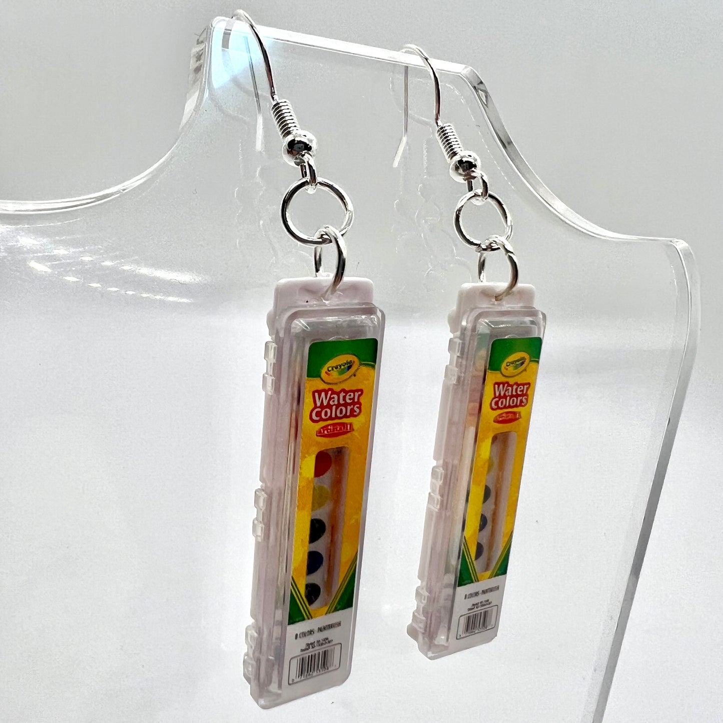 Crayola Paint Teacher Earrings