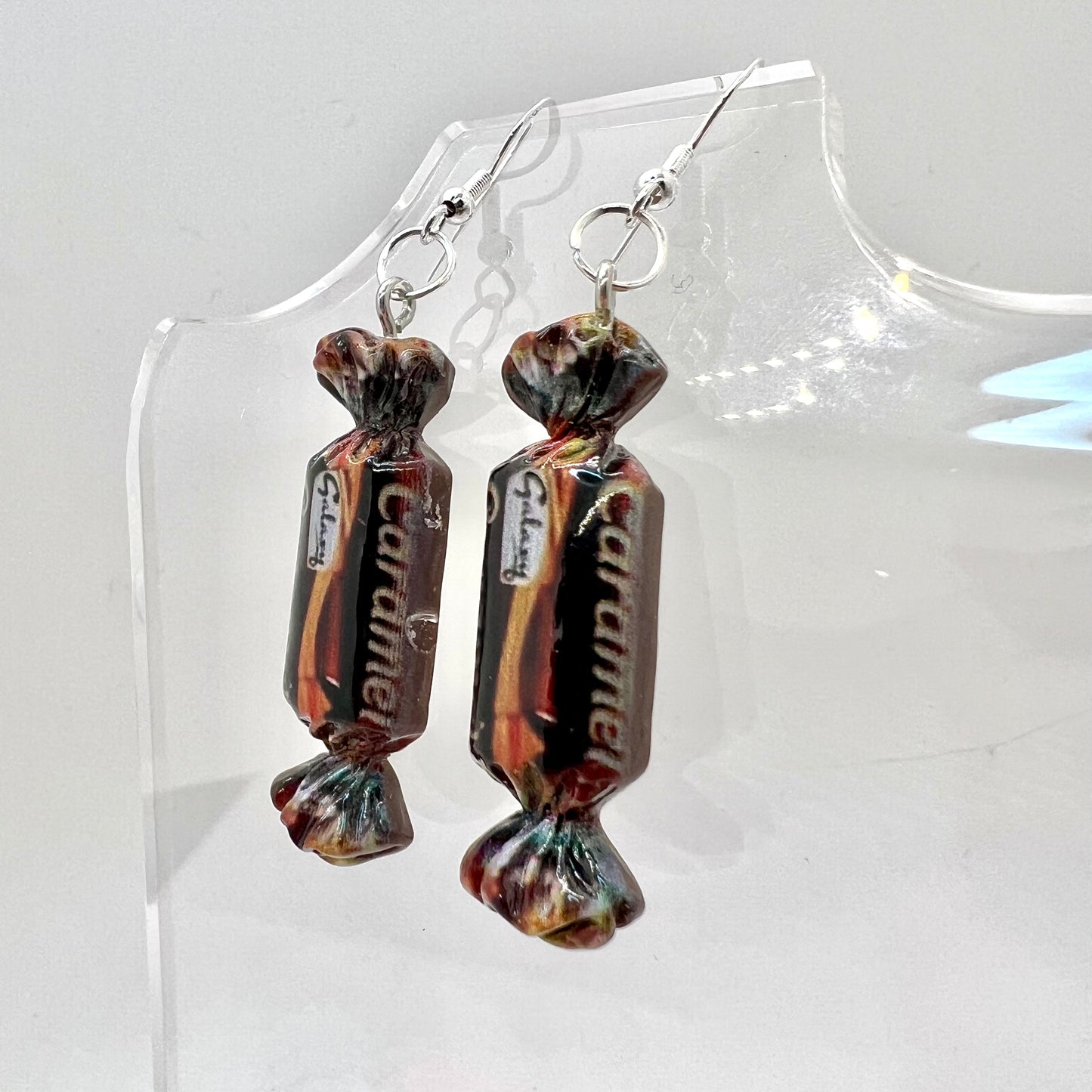 Caramel Galaxy Candy Earrings