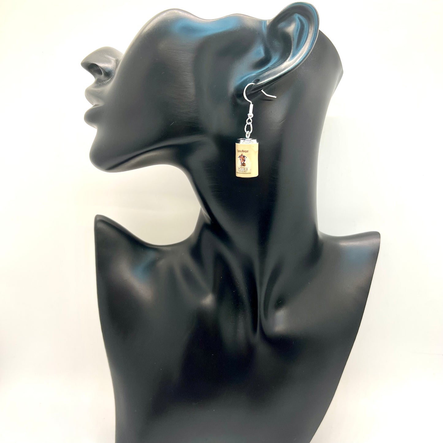 Captain Spiced Rum Can Earrings