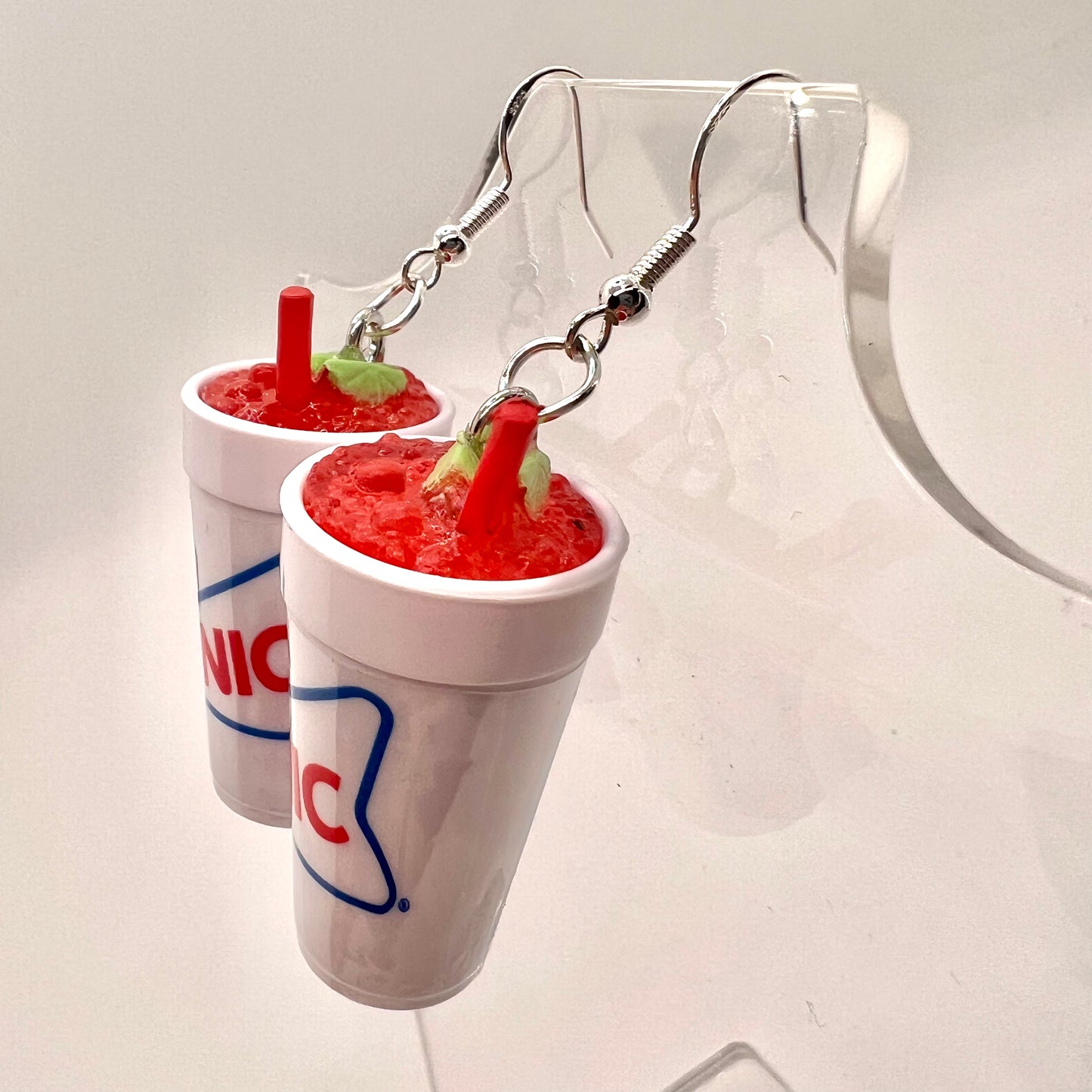 Sonic Slushy Cup Earrings