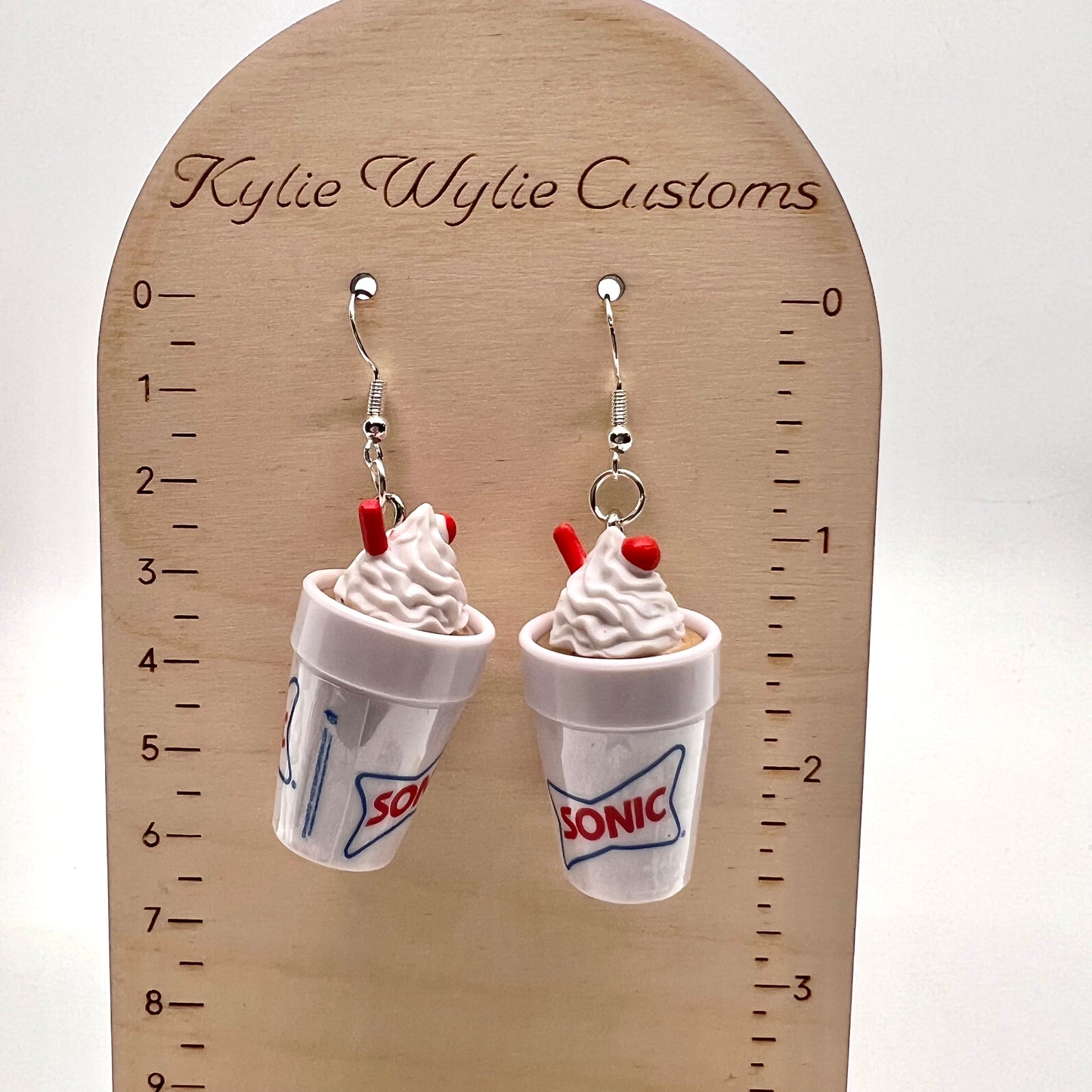 Sonic Milkshake Cup Earrings