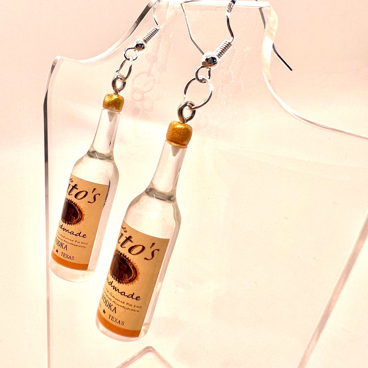 Tito’s Bottle Earrings