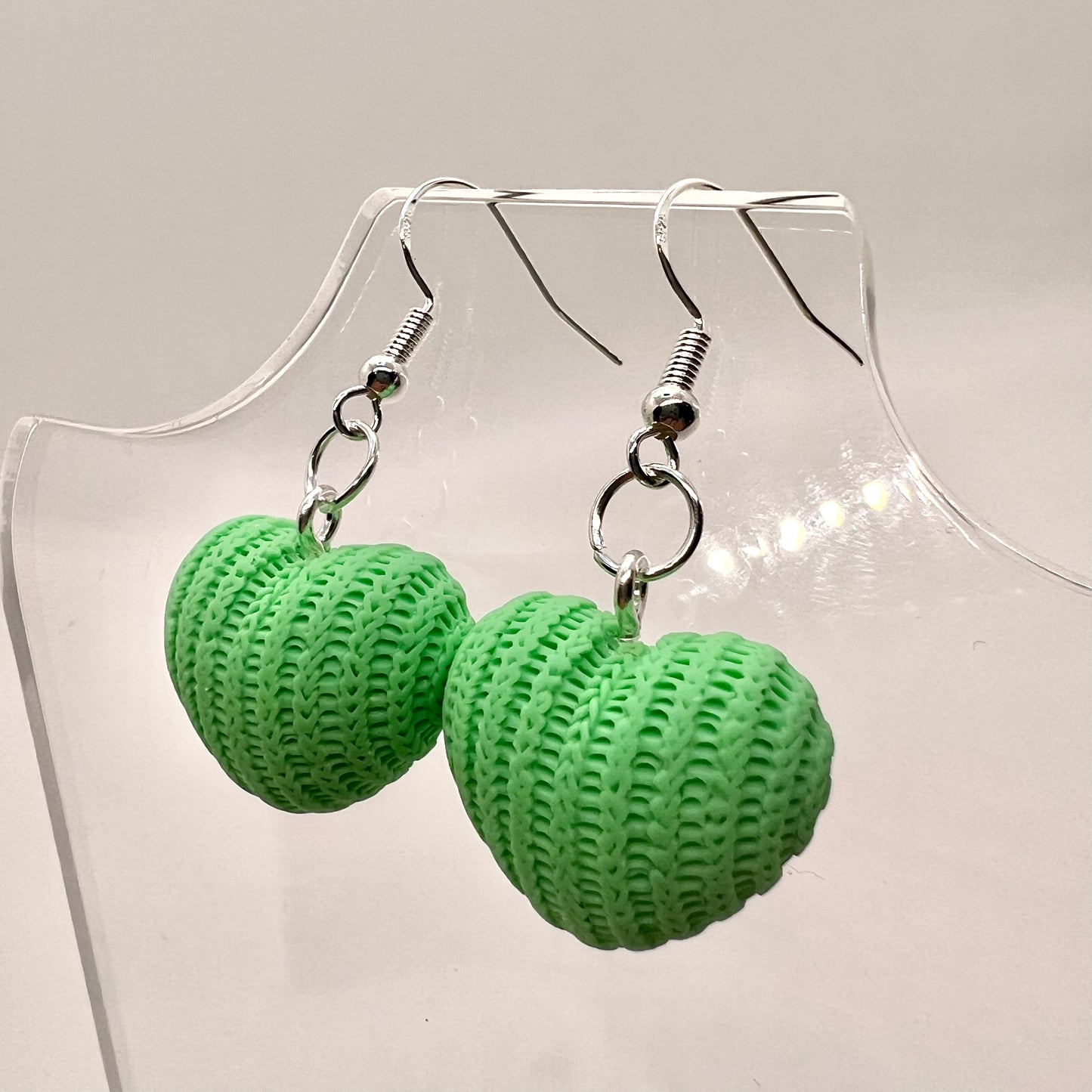Sweater Heart Earrings