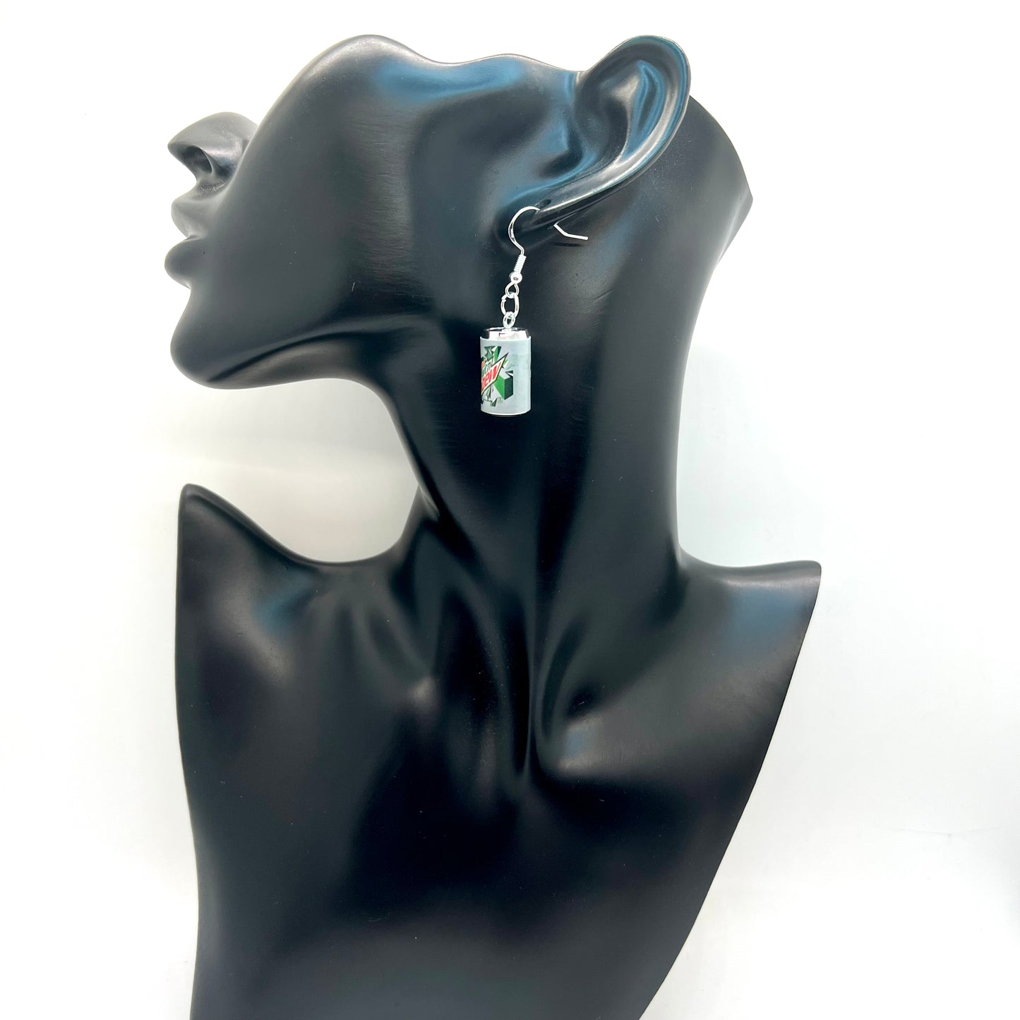 Diet Mt Dew Soda Can Earrings