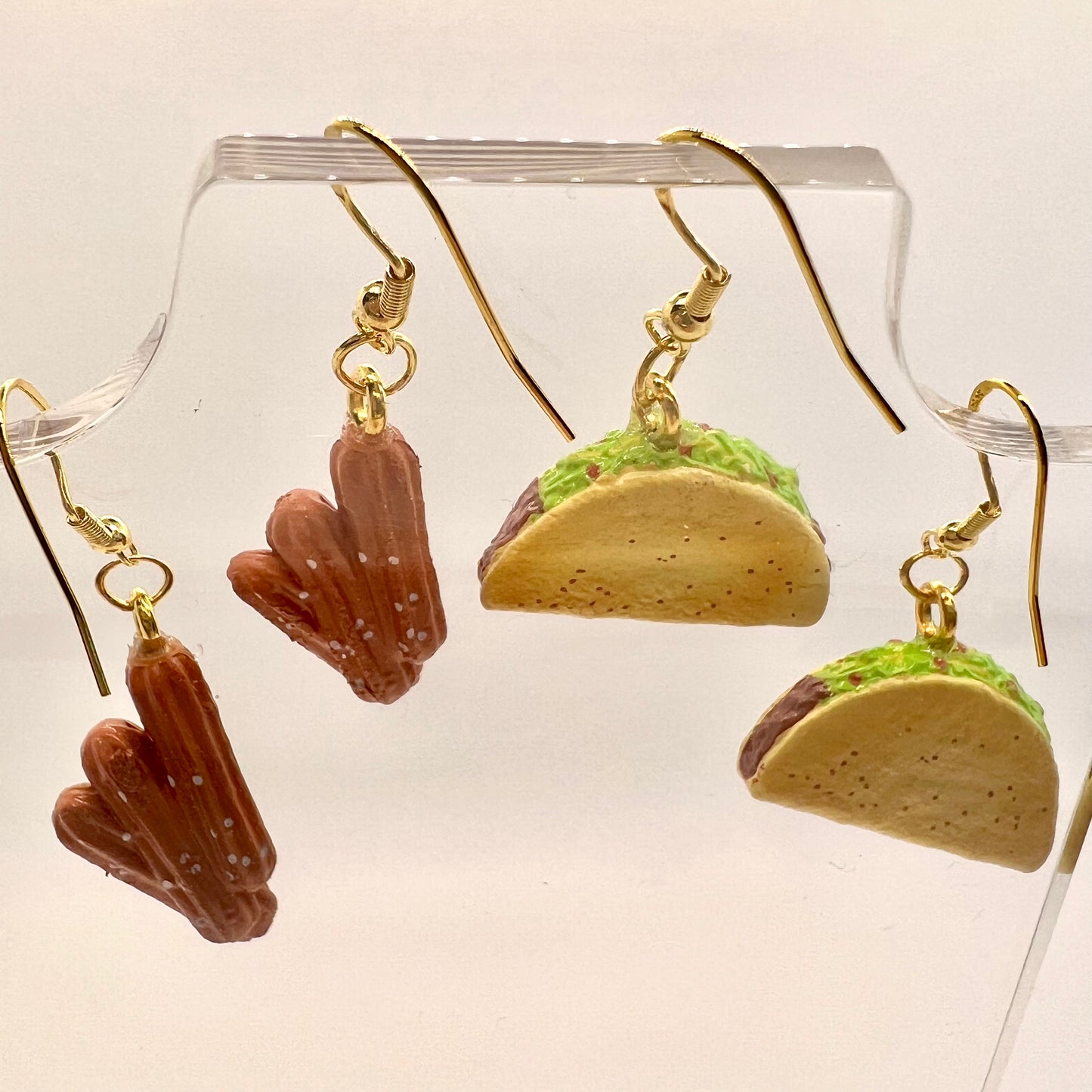Taco & Churro Earrings