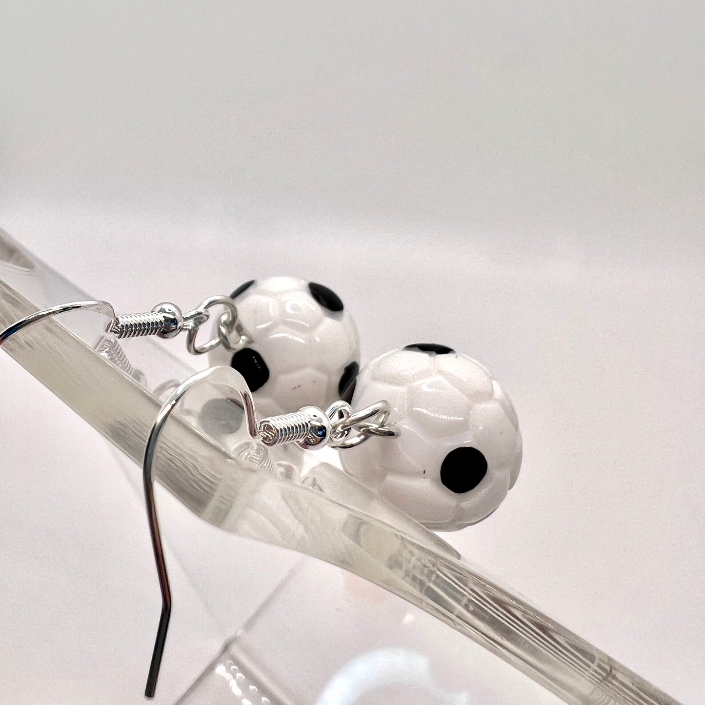Soccer Ball Earrings
