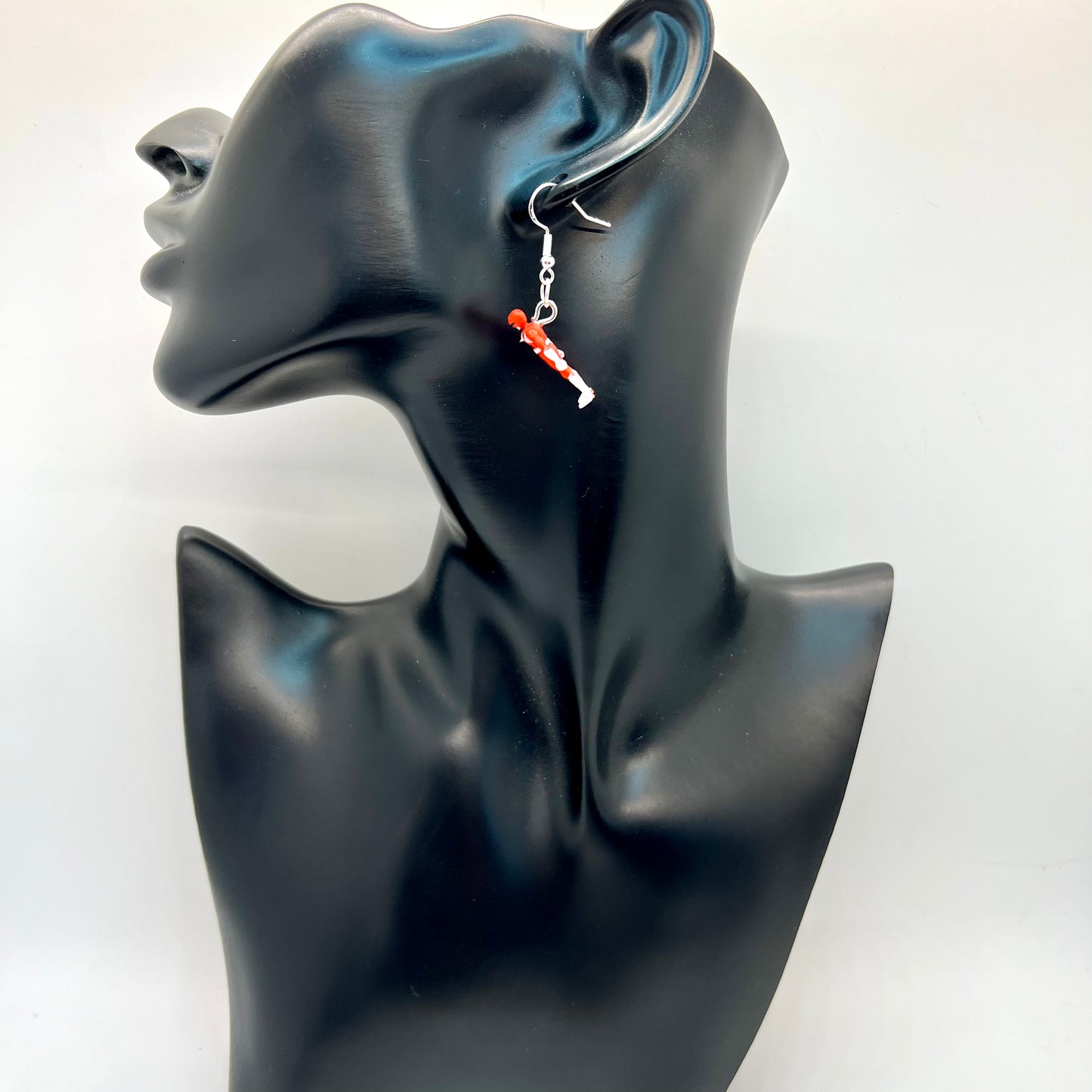 Red Power Ranger Earrings