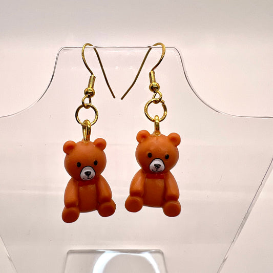 Teddy Bear Earrings