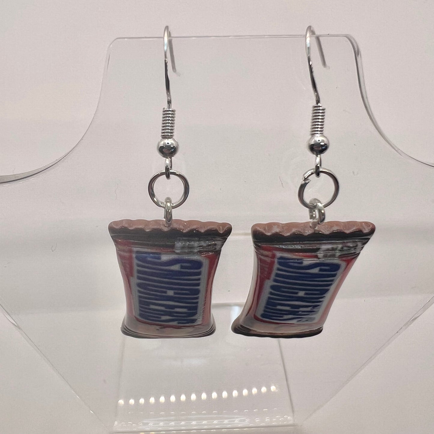 Snickers Candy Bar Earrings