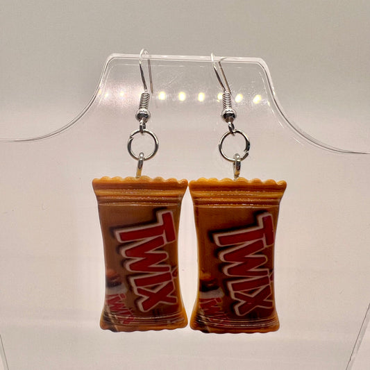 Twix Candy Earrings