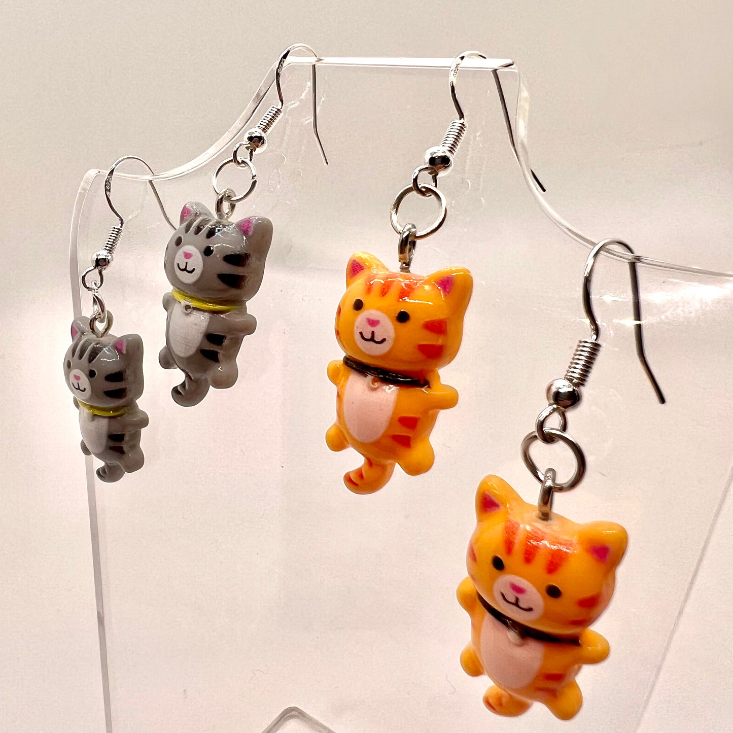 Tabby Cat Earrings