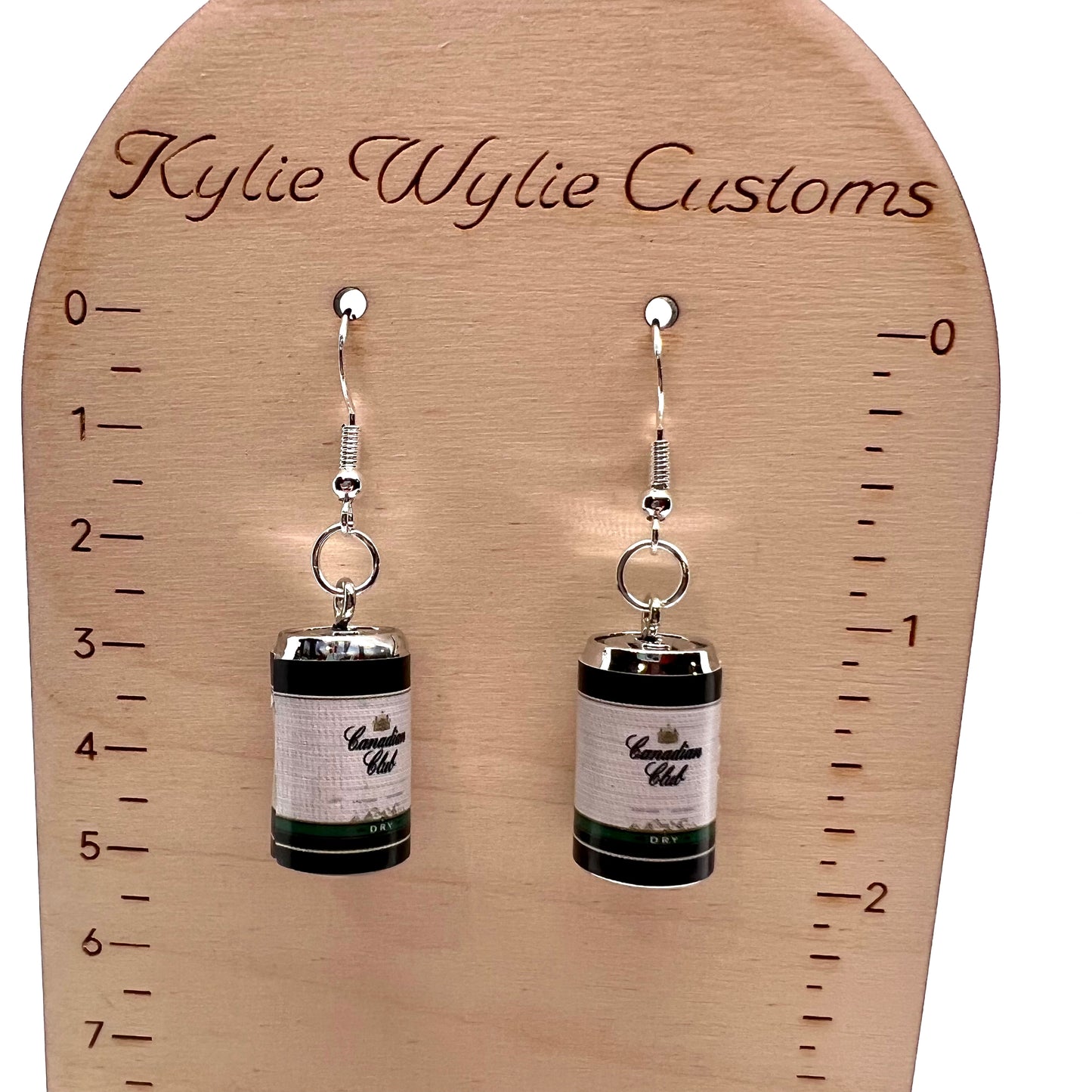 Canadian Club Can Earrings