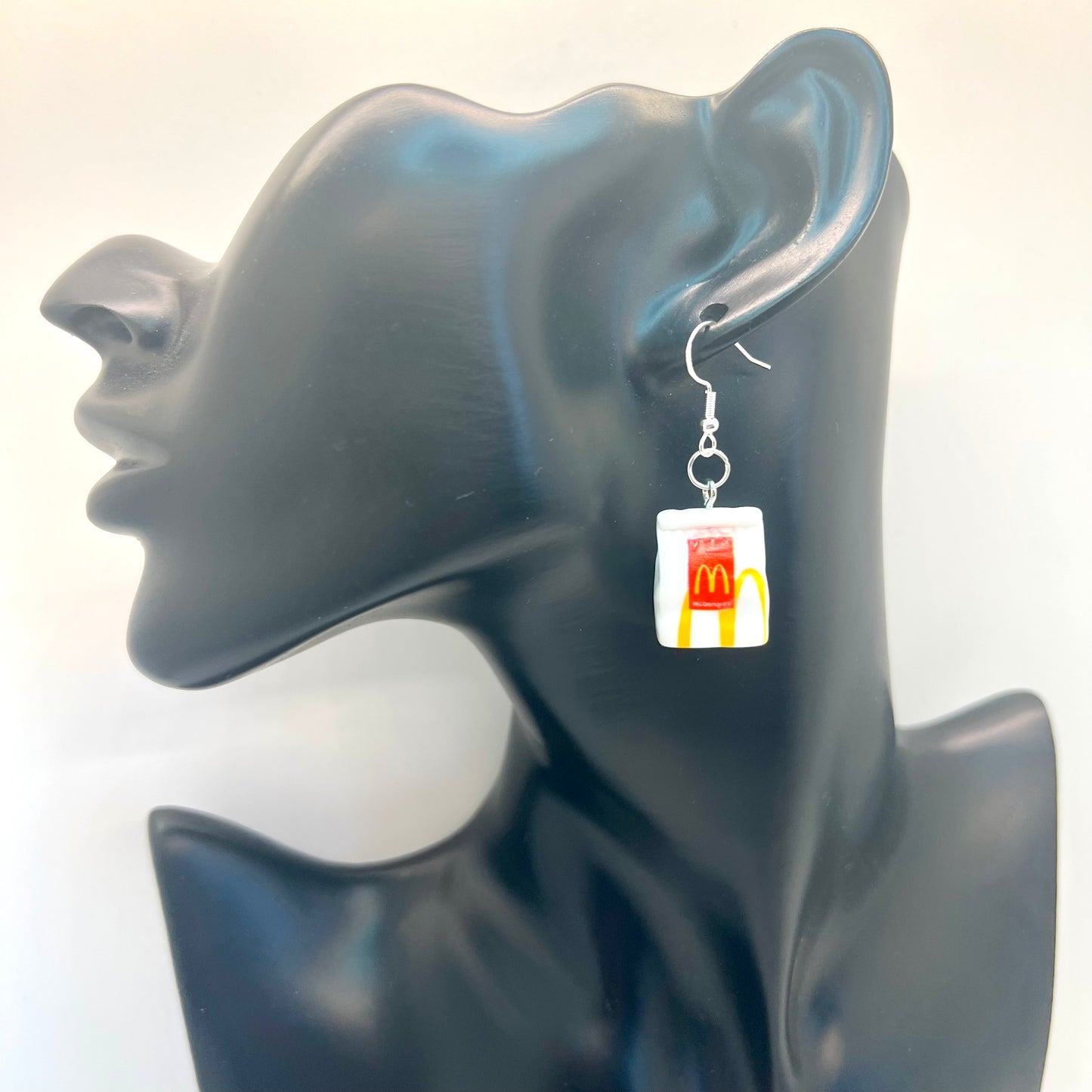 McDonalds Bag Earrings