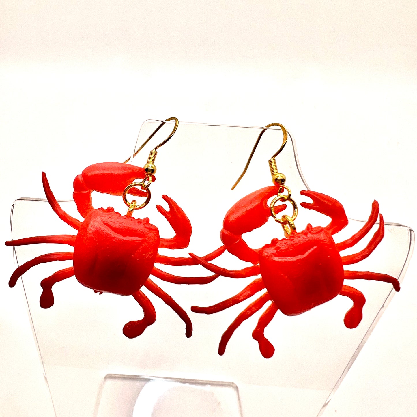 Red Crab Cajun Earrings