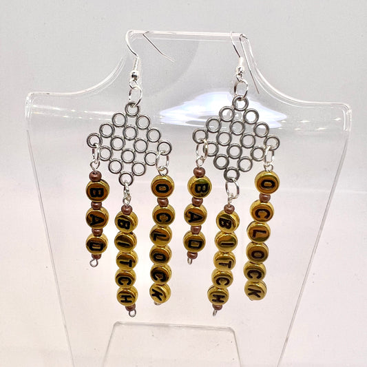 Lizzo “Bad B*tch Oclock” Earrings