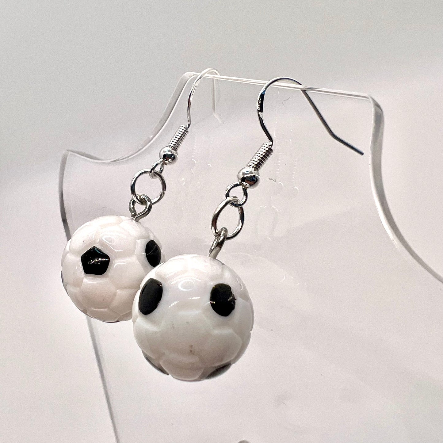 Soccer Ball Earrings