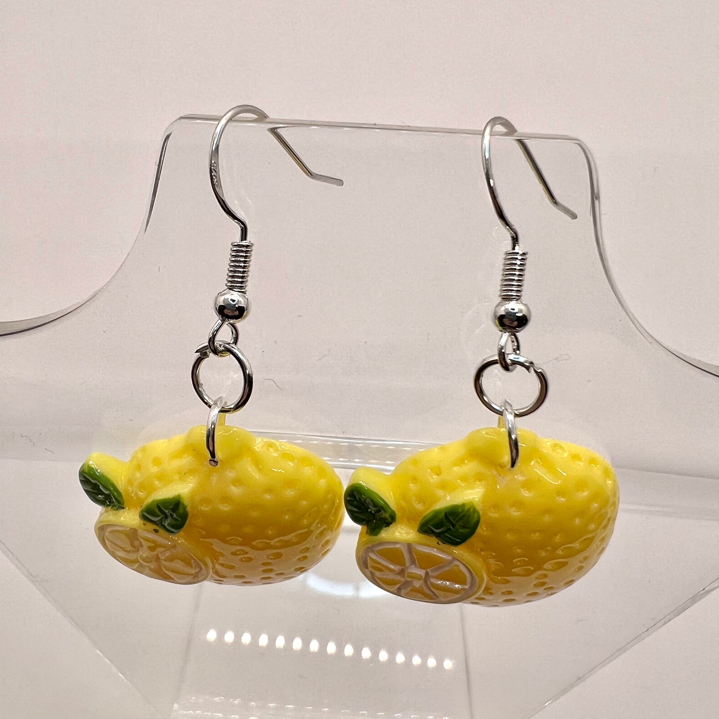 Large Lemon Earrings