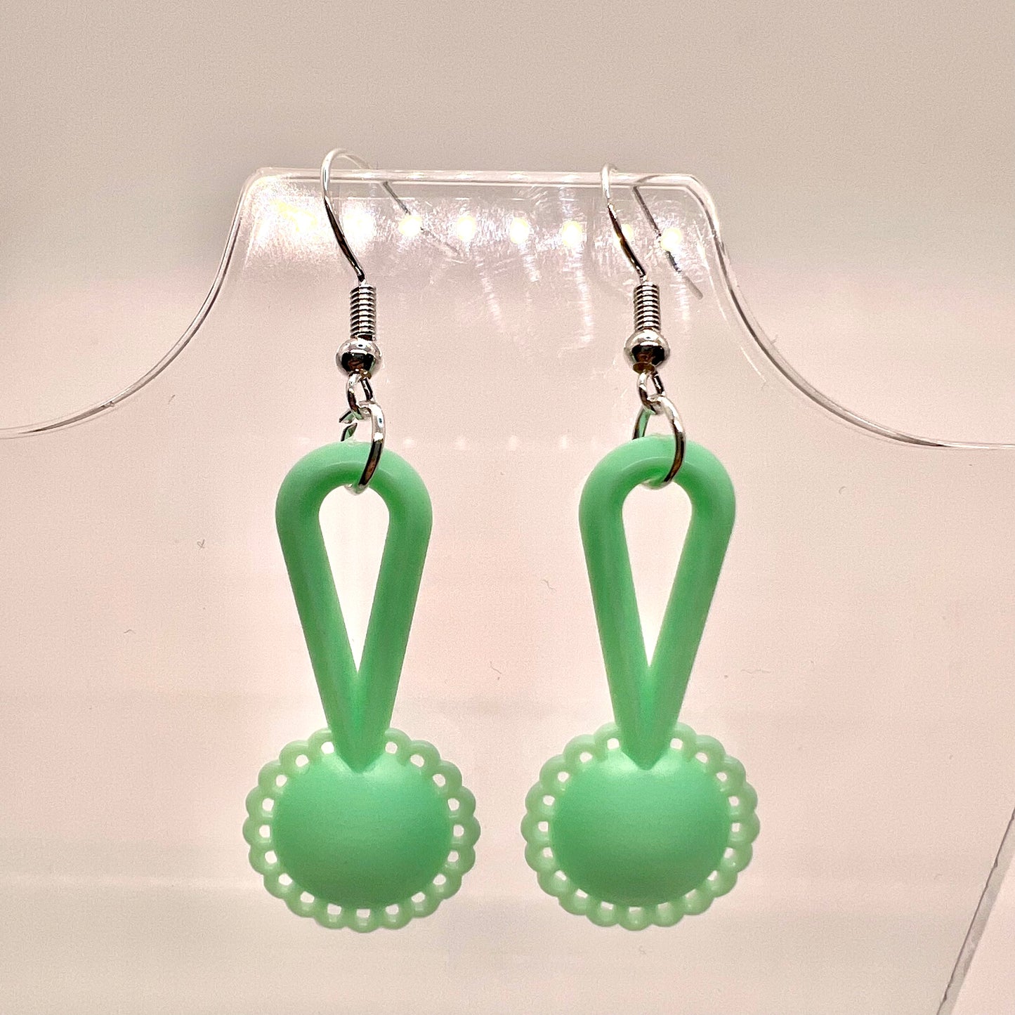 Baby Rattle Earrings